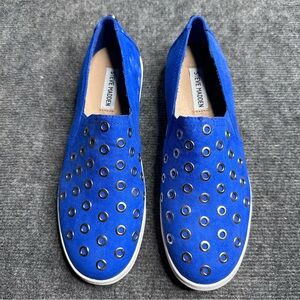 Steve Madden Blue Slip-On Shoes